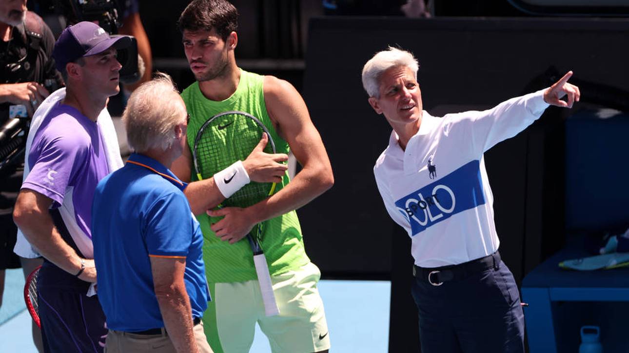 Alcaraz nach Notfall weiter