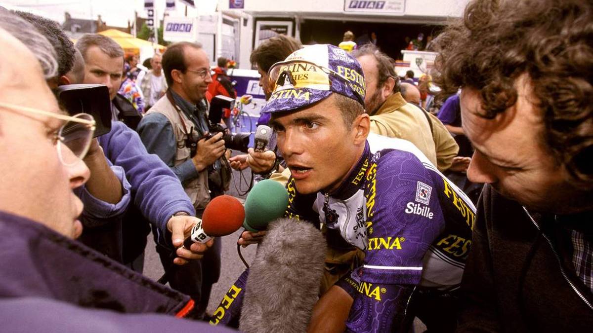 Richard Virenque und das Team Festina ließen 1998 während der Tour de France ein Lügengebilde des Radsports zusammenbrechen