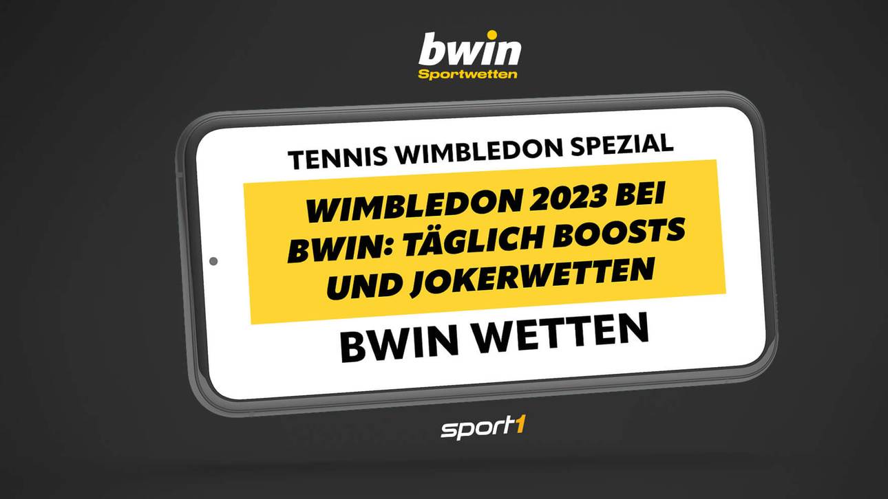 Tennis Wimbledon 2023 Aktion: Täglich Quotenboosts & Jokerwette bei Bwin kassieren