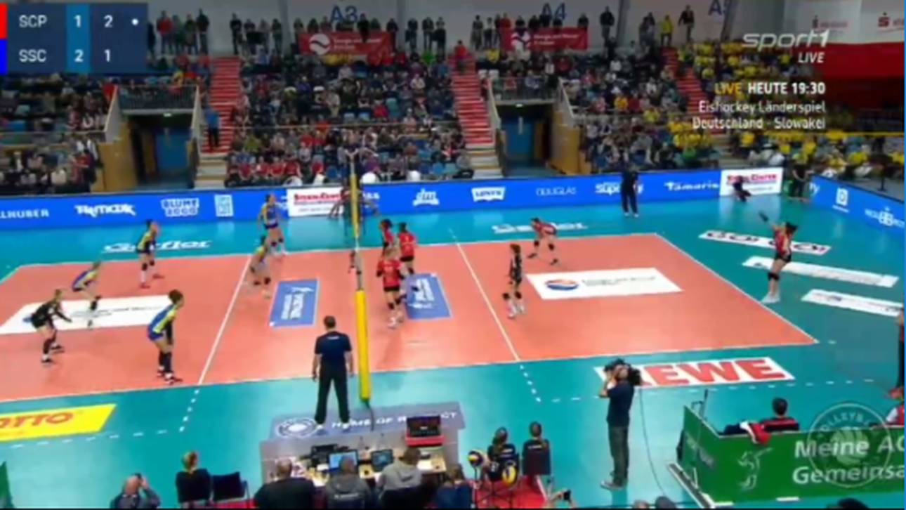 Schwerin holt ersten Matchball