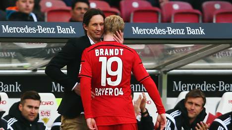 Roger Schmidt hatte Julian Brandt bei Bayer Leverkusen unter seinen Fittichen