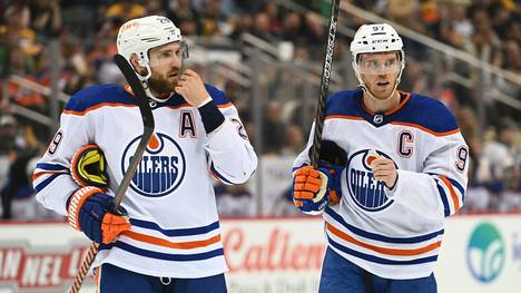 Oilers-Sturmduo: Draisaitl (l.) und McDavid (r.)