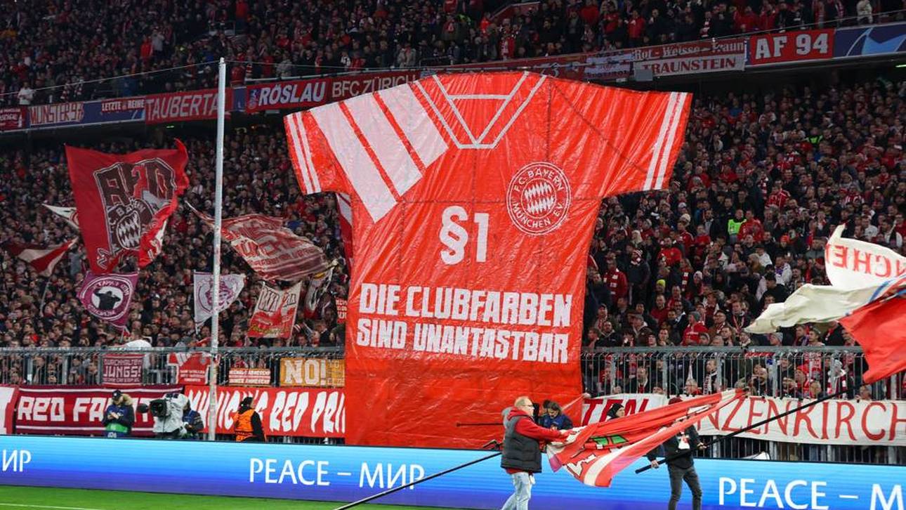 Bayern-Fans machen ihrem Unmut Luft