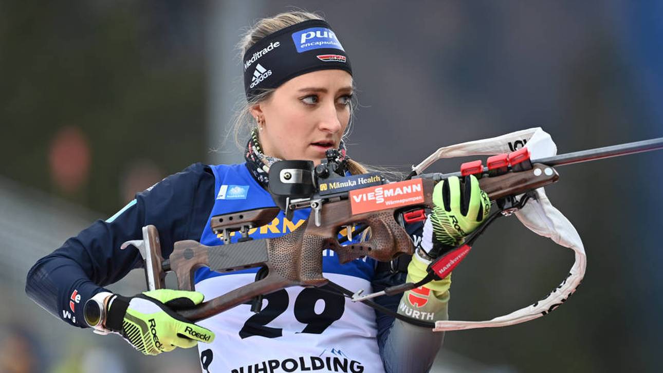 Biathletin bekam „böse Nachrichten“