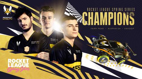 Renault Vitality nimmt erfolgreich Revanche an Dignitas und gewinnt die Rocket League Spring Series Europe 