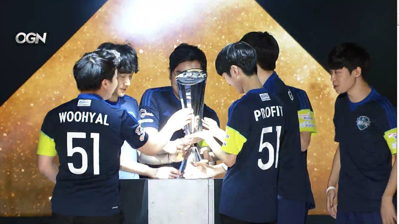 GC Busan wird APEX-Champion
