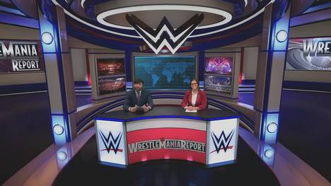 Die Wrestling-Liga WWE verkündet Zeiten und Orte der nächsten drei WrestleManias - mit einer Newsshow-Parodie. Auch Superstar John Cena mischt mit.