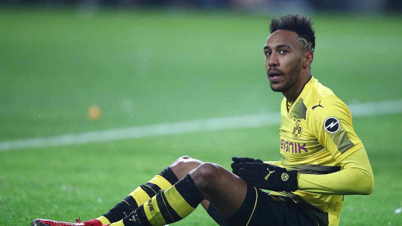Aubameyang in London gelandet