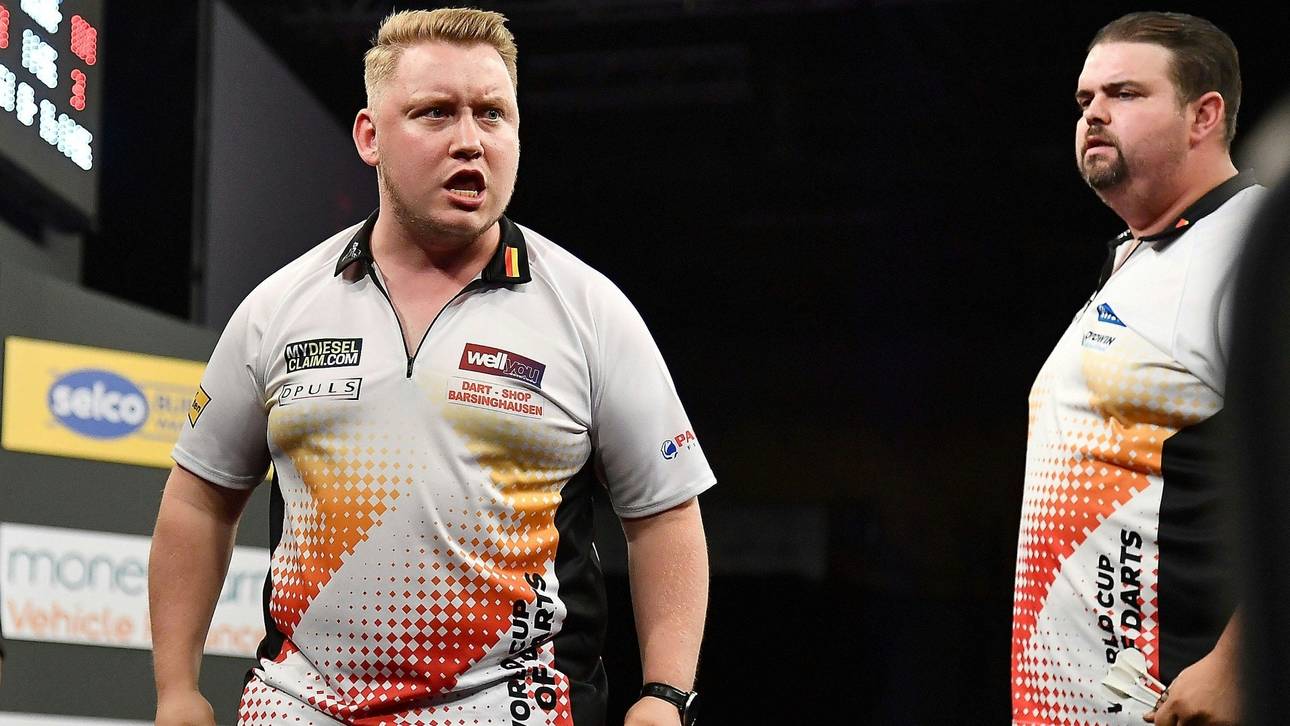 Darts: Deutschland im Viertelfinale der Team-WM