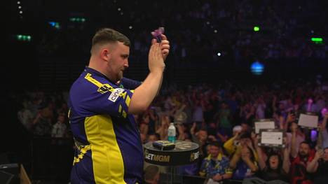 Luke Littler gewinnt den 13. Spieltag der Premier League of Darts und bricht damit einen weiteren Rekord in der Geschichte der Premier League of Darts.