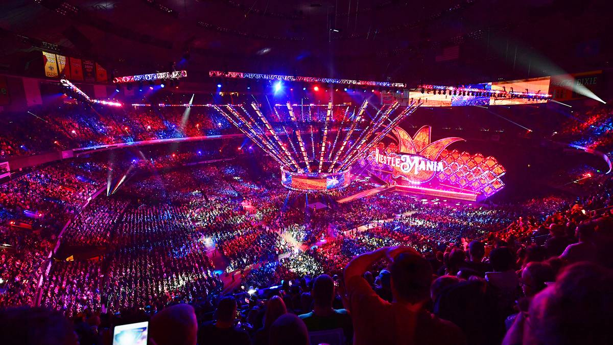 Bühne frei für die größte Wrestling-Veranstaltung des Jahres: WWE WrestleMania 34 vor über 78.000 Fans im Superdome von New Orleans. SPORT1 hat die Bilder des Showkampf-Spektakels