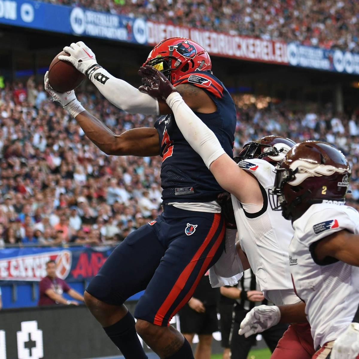 Frankfurt Galaxy und Hamburg Sea Devils spielen in der ELF