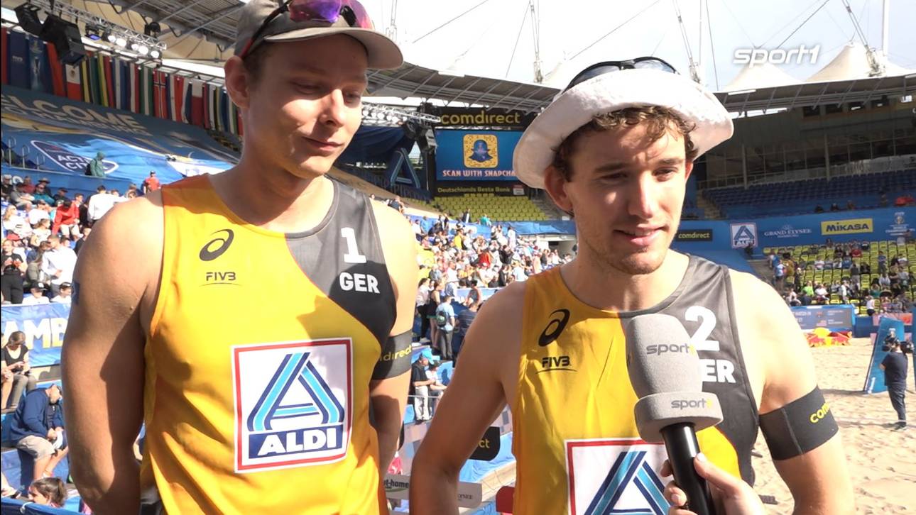 Drei deutsche Männer-Teams weiter