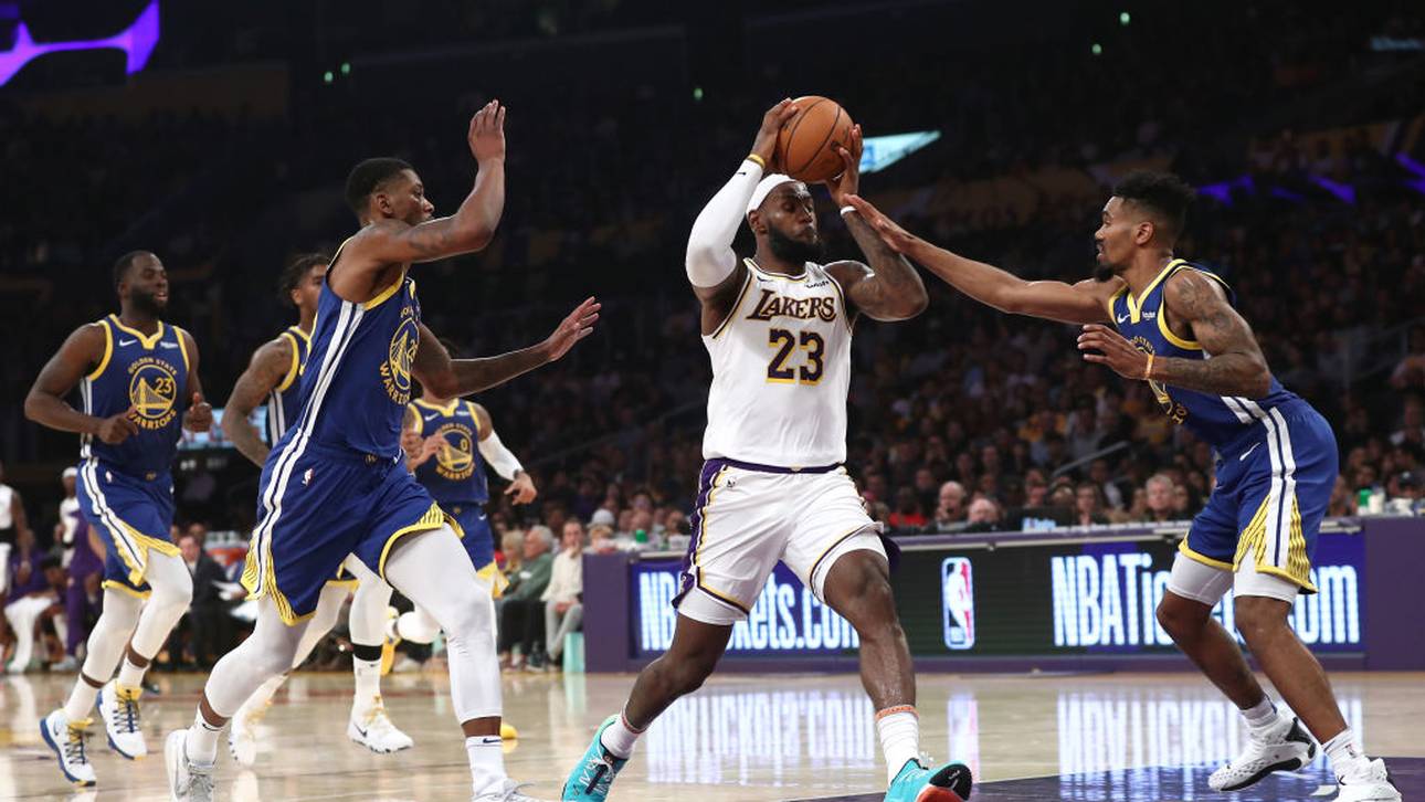 LeBrons Lakers machen Warriors platt