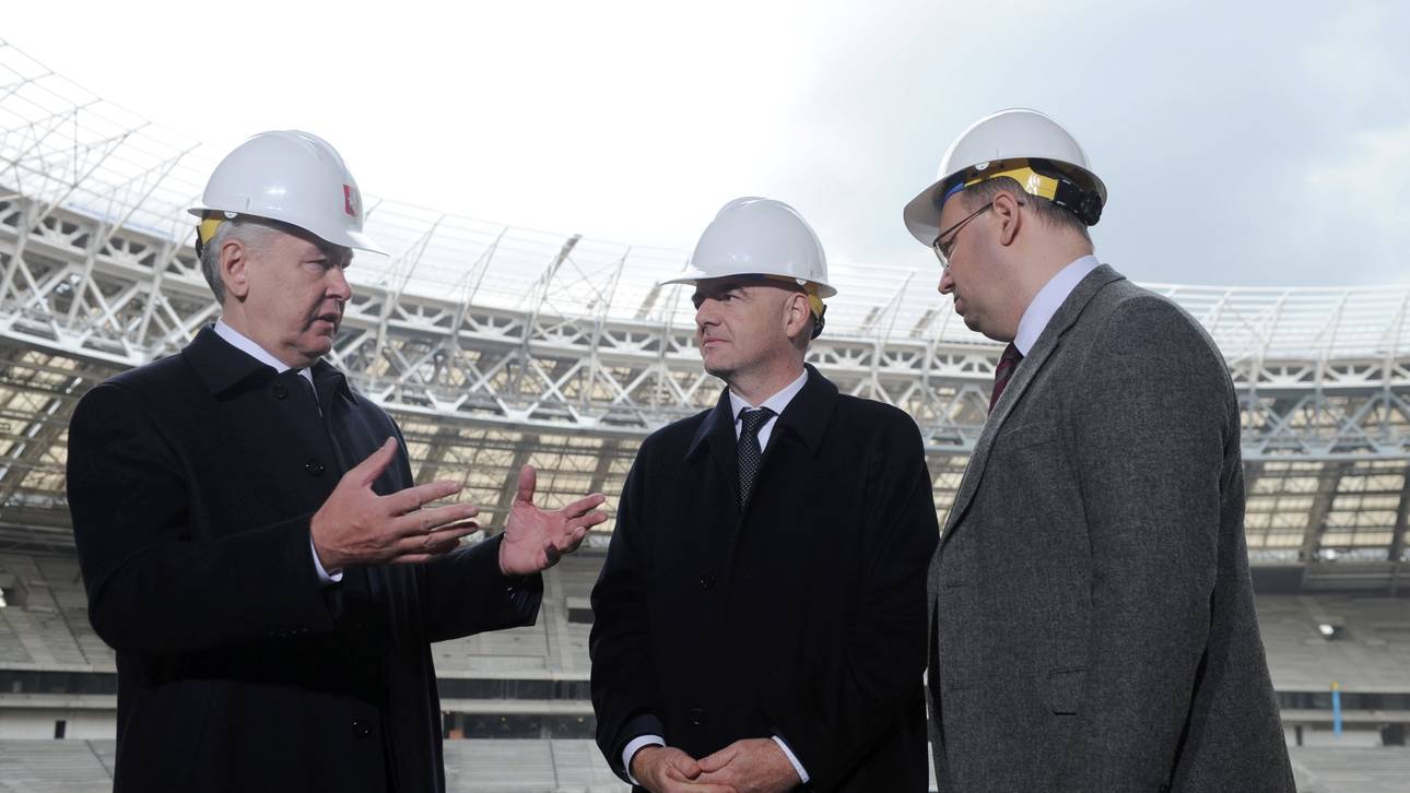 Infantino lobt WM-Gastgeber Russland