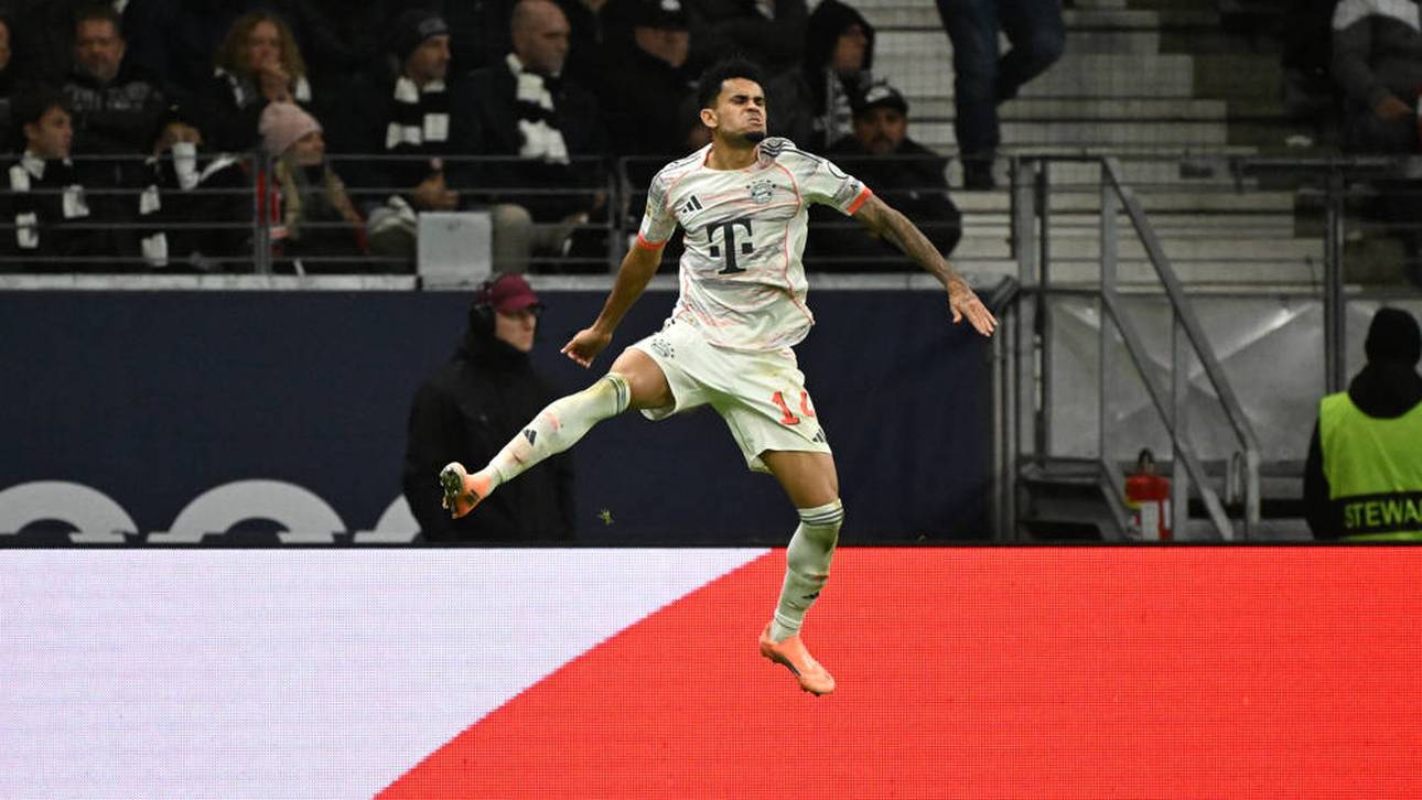 Luis Díaz traf gegen Frankfurt doppelt