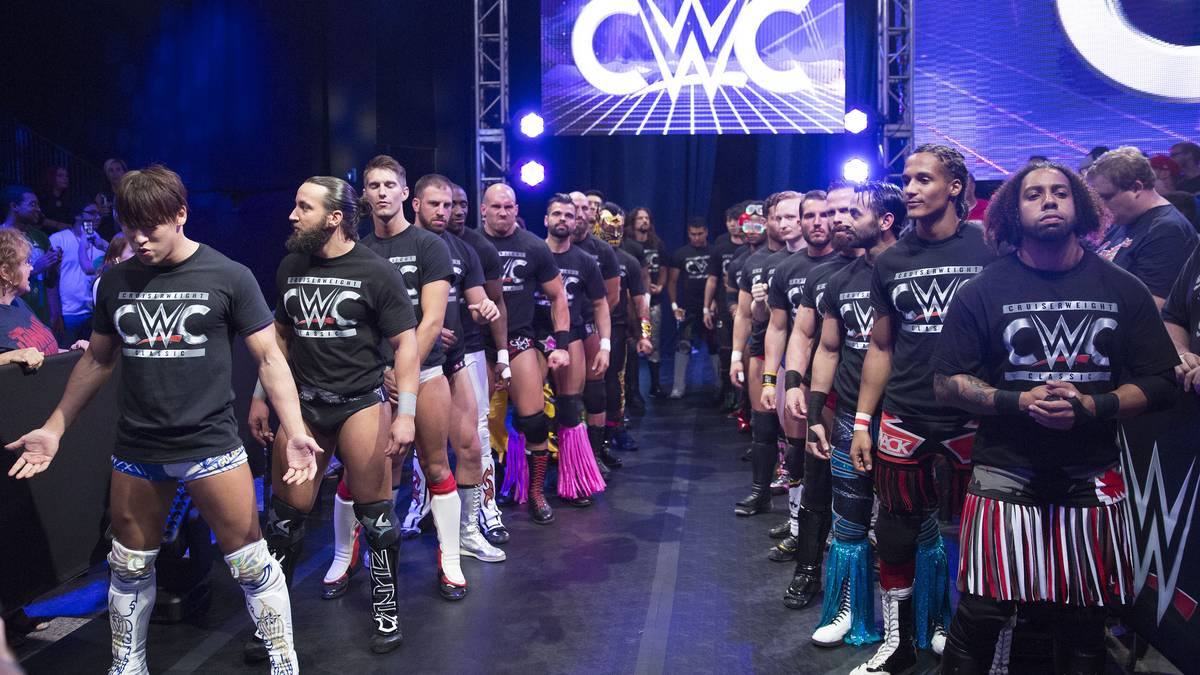Die Teilnehmer des WWE Cruiserweight Classic wurden in einer Parade präsentiert