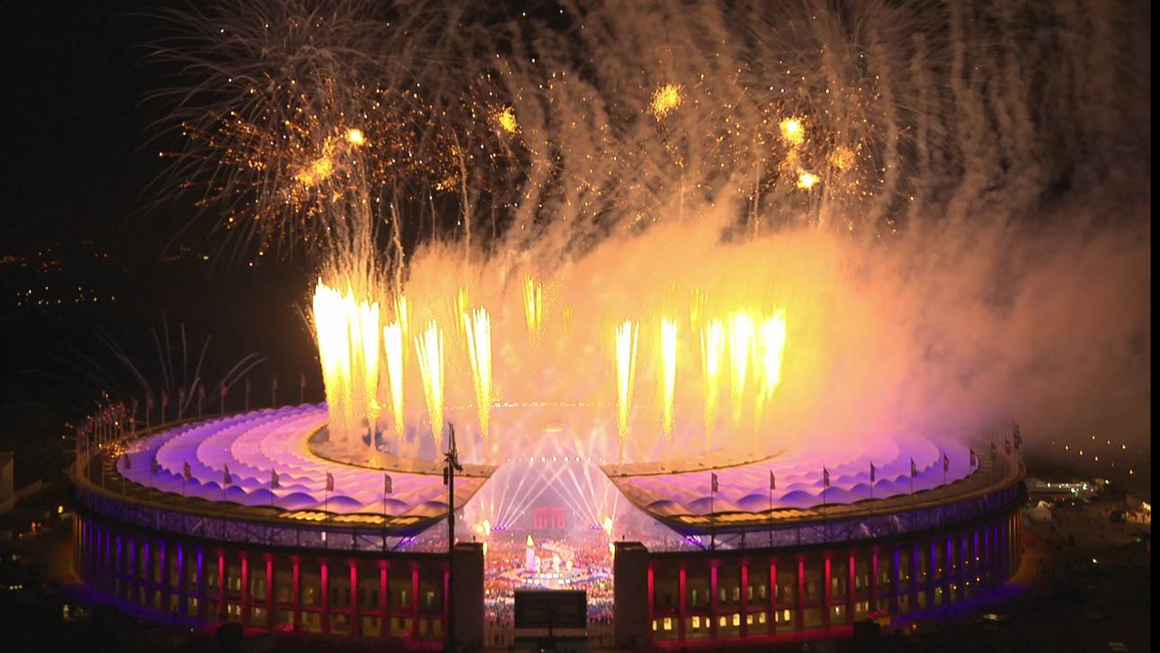 So spektakulär war die Eröffnungsfeier der World Games