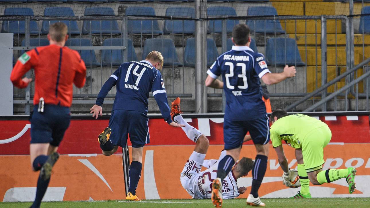 Bielefelds Hornig gesperrt