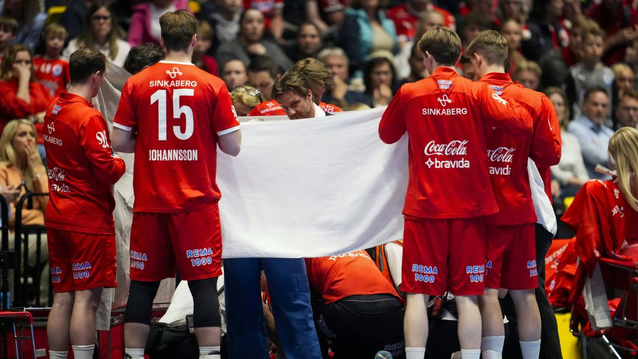 Handball-Coach bricht zusammen