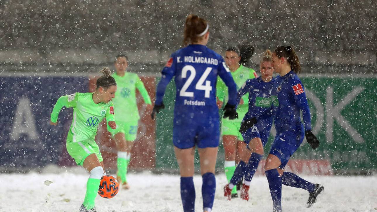 Wolfsburg siegt nach der Winterpause