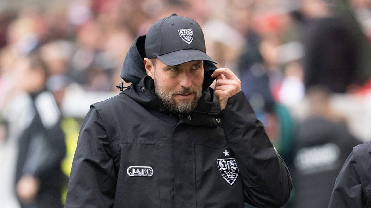 VfB-Trainer Sebastian Hoeneß zeigte sich verwundert über die Nicht-Nominierung von Maximilian Mittelstädt