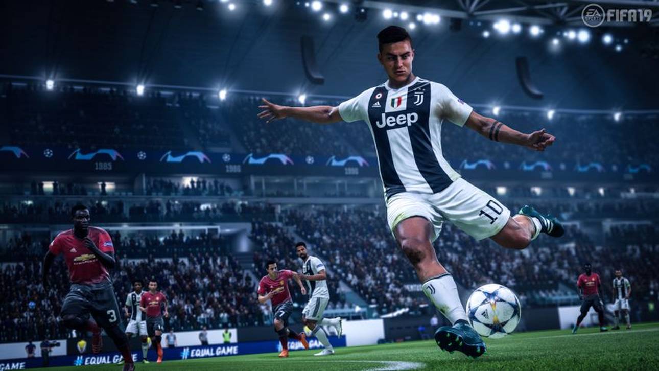 FIFA-19-Spieler mit Zeitspiel