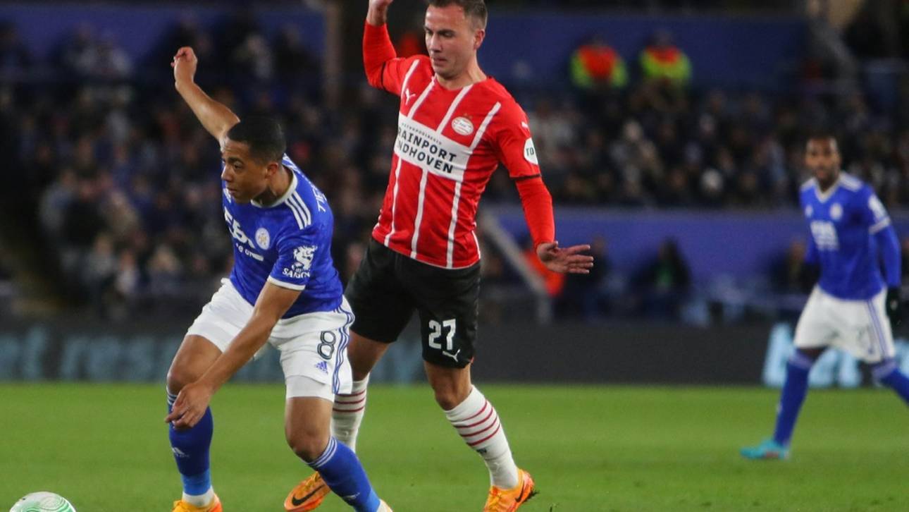 Götze und Eindhoven holen Remis in Leicester