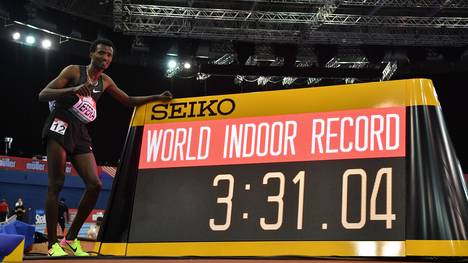 Samuel Tefera brach den 22 Jahre alten Weltrekord über 1500 Meter