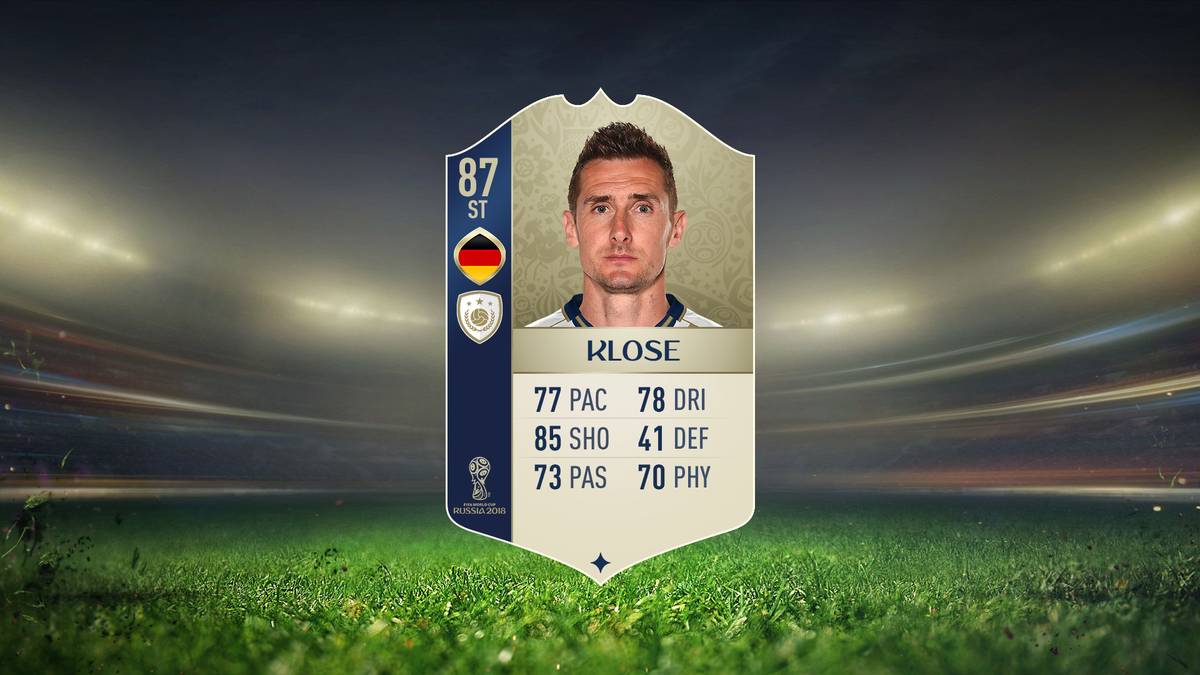 Miroslav Klose - Deutschland - Gesamtstärke 87