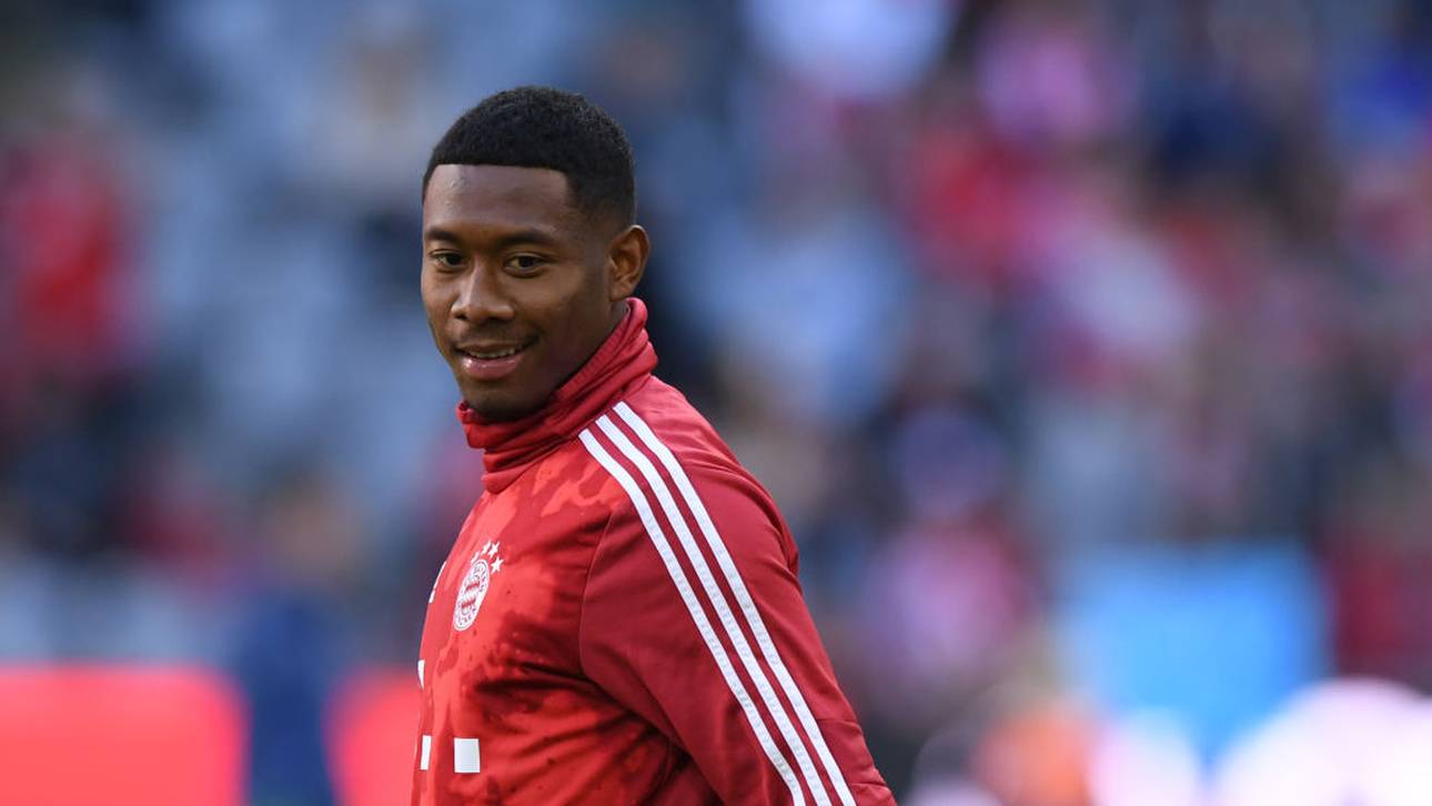 Freudiger Ausfallgrund bei Alaba