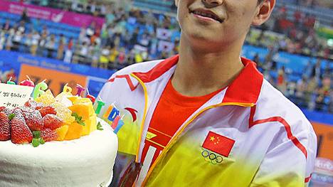 Sun Yang ist fünffacher Schwimm-Weltmeister