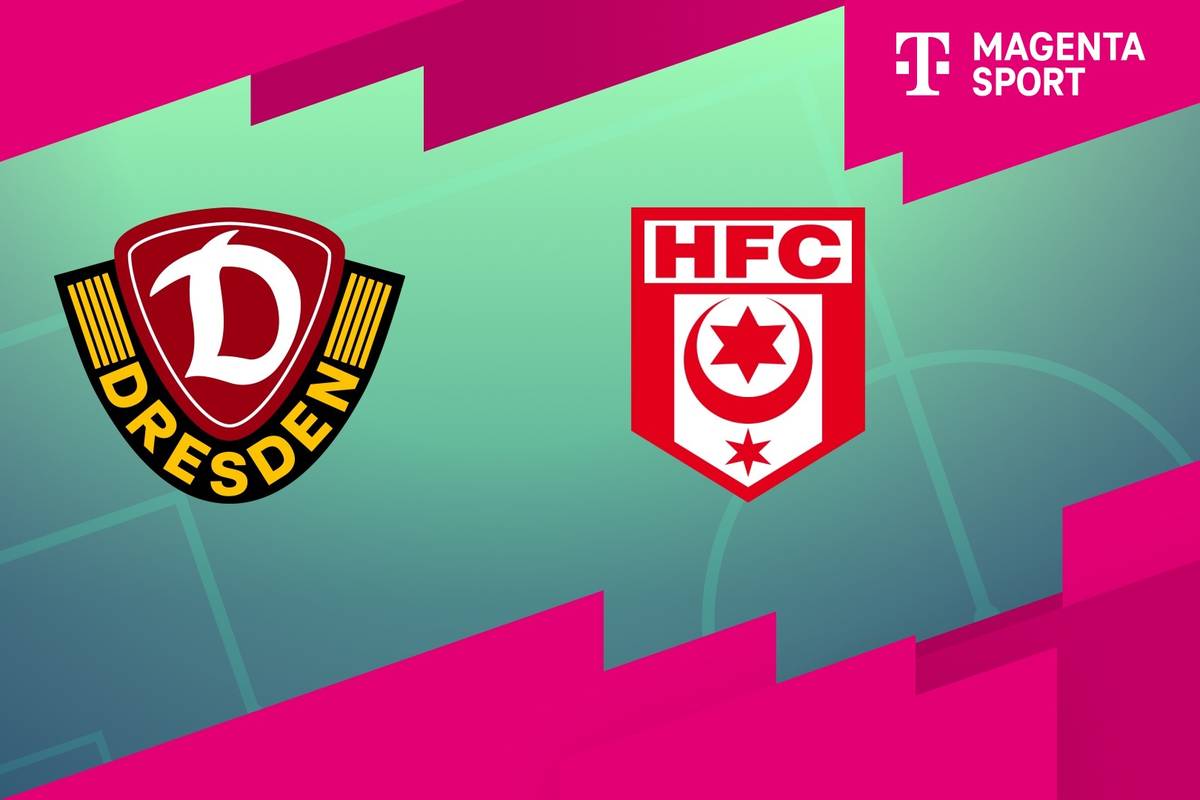 Dynamo Dresden - Hallescher FC: Tore und Highlights | 3. Liga