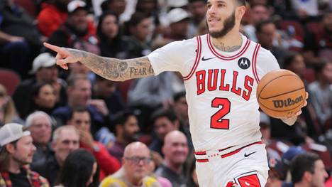 Bulls-Guard Lonzo Ball muss nach einer Verletzung pausieren