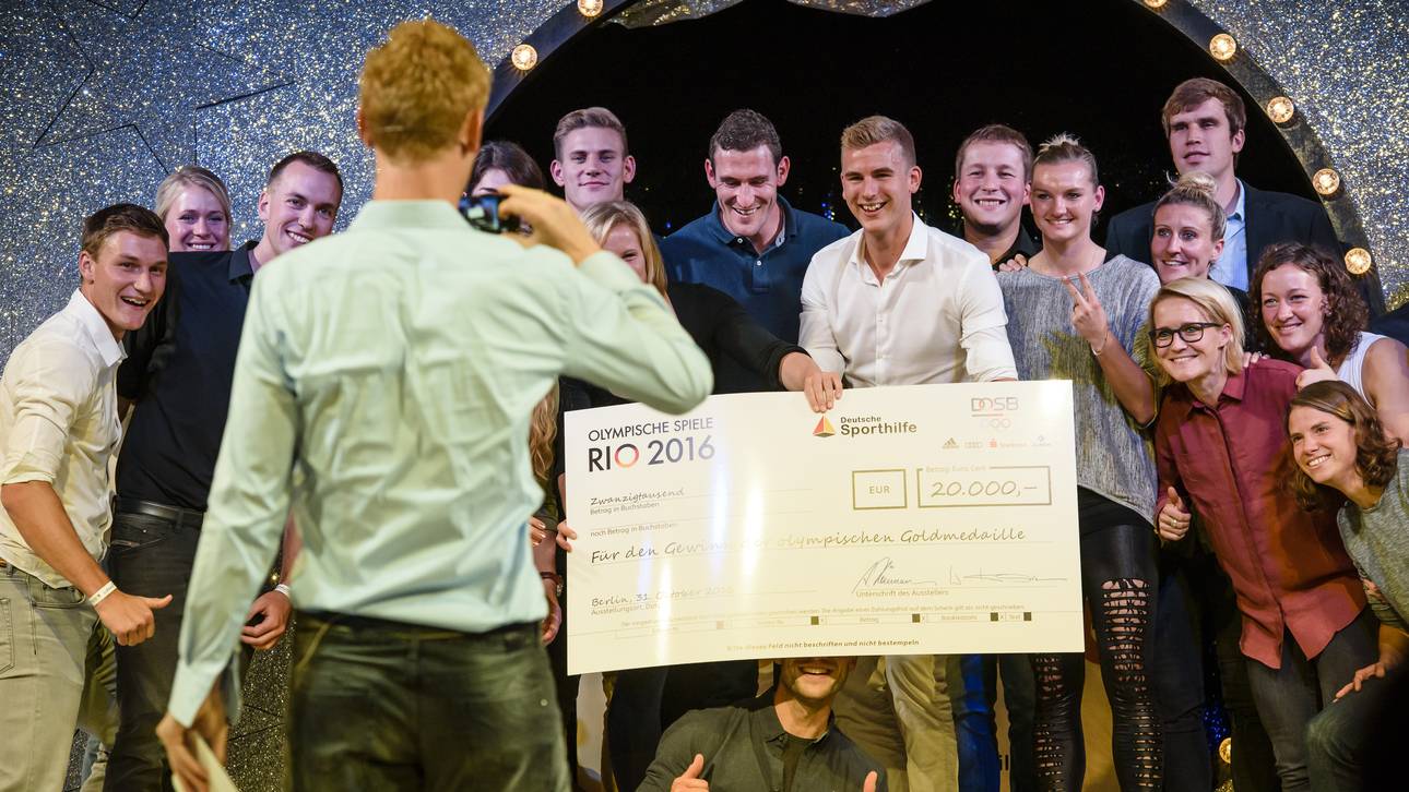 Rio-Helden erhalten Prämien