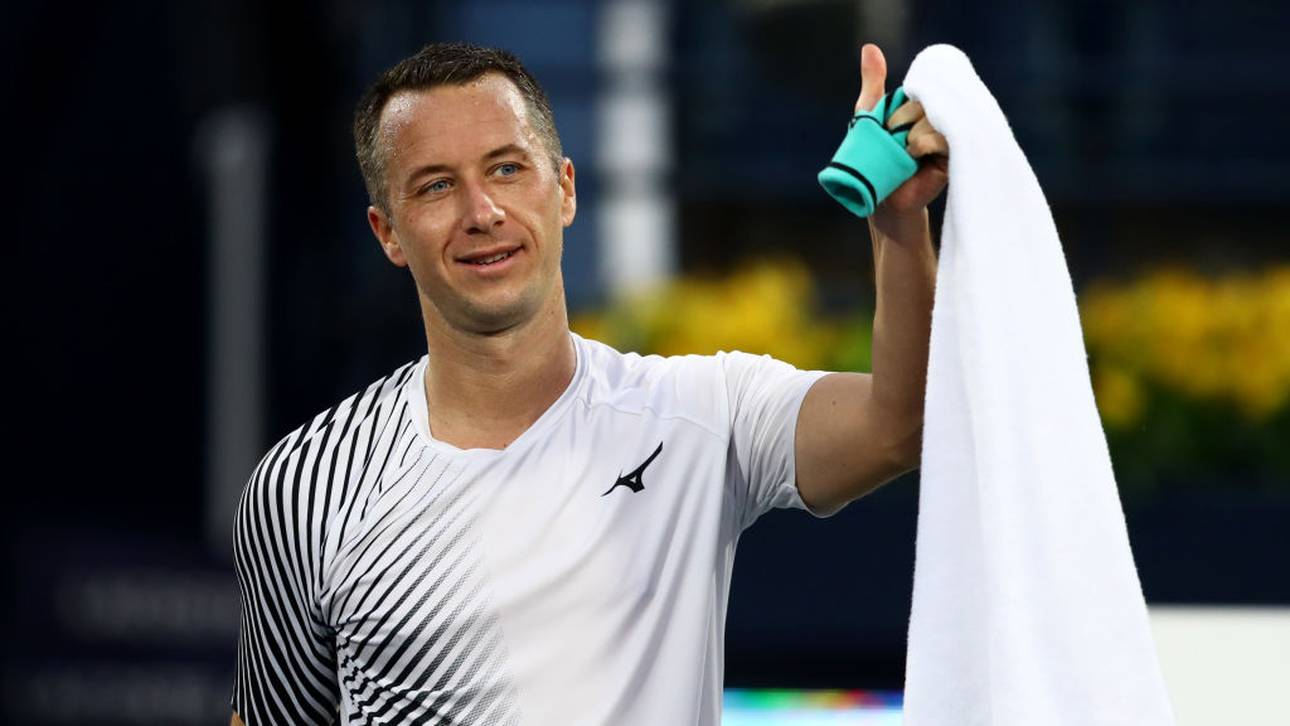 Kohlschreiber müht sich in Runde 2