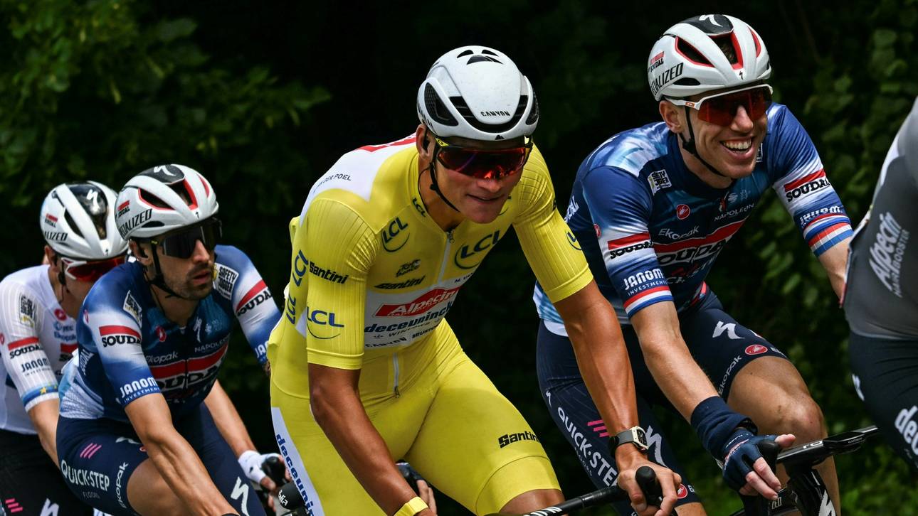 Merlier gewinnt dritte Tour-Etappe, van der Poel behält Gelb