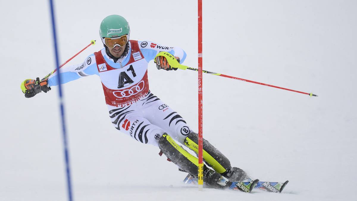 Felix Neureuther beim Slalom in Schladming