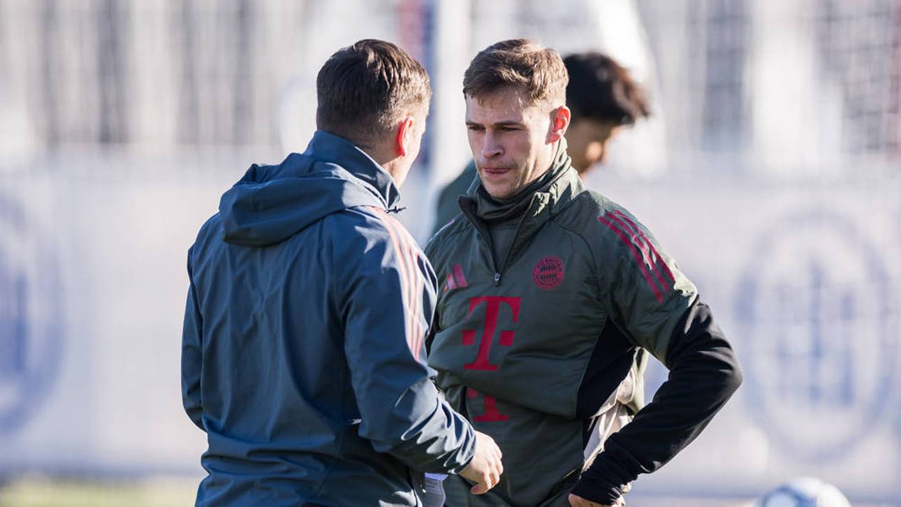 Joshua Kimmich kehrte gegen Leipzig zurück ins Team des FC Bayern