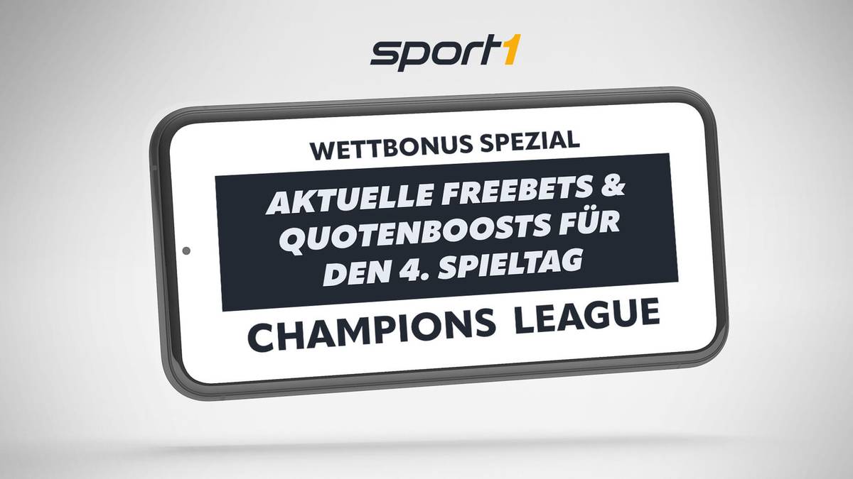 Champions League: Gratiswetten & Bonusangebote zum 4. Spieltag