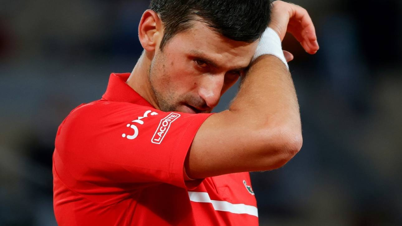 Djokovic bricht Trainingsspiel ab