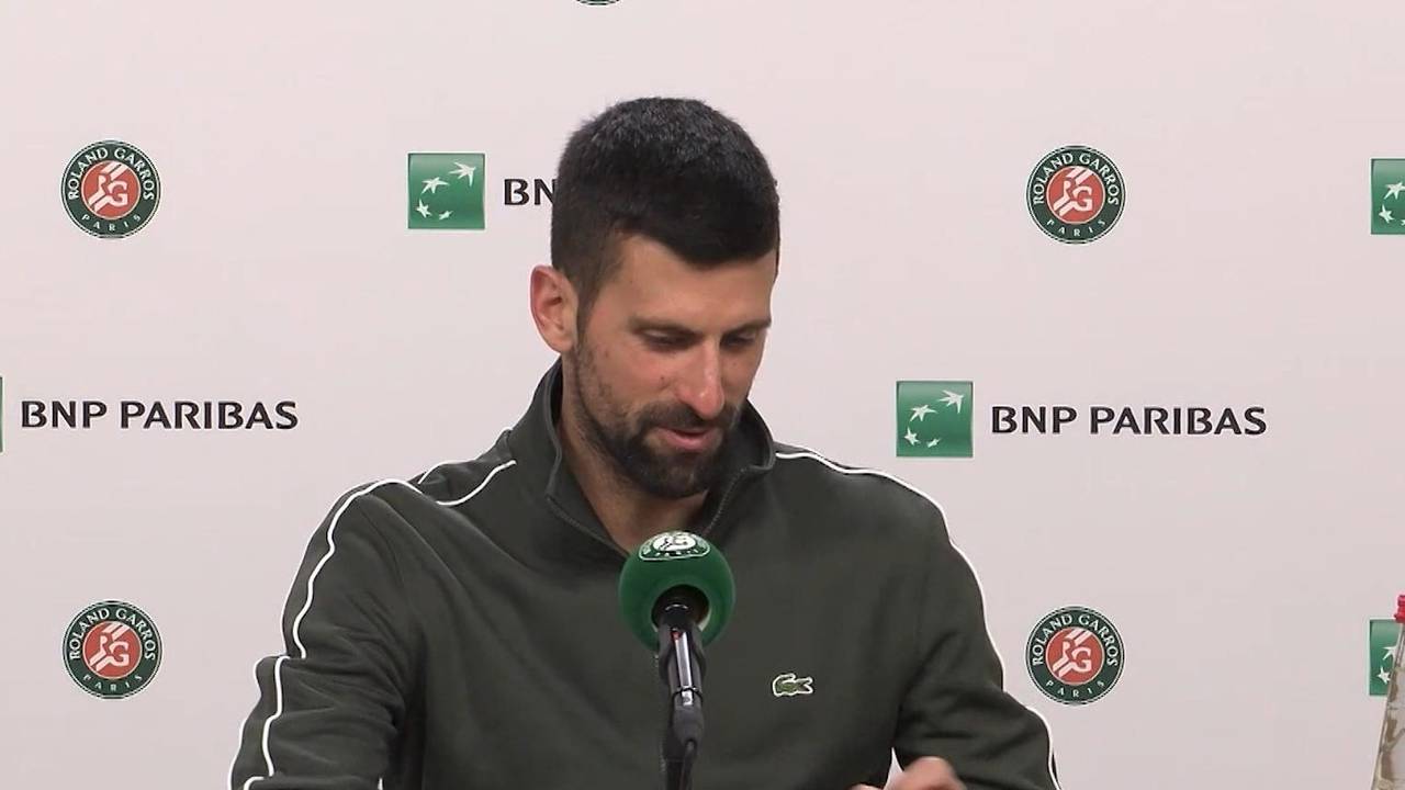 Bange Momente um Djokovic