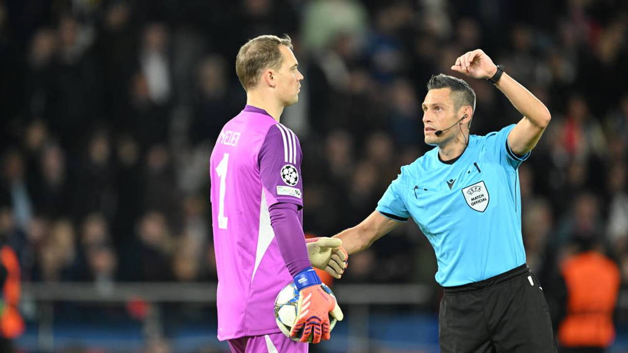 Schiri-Maßnahme ärgert Neuer