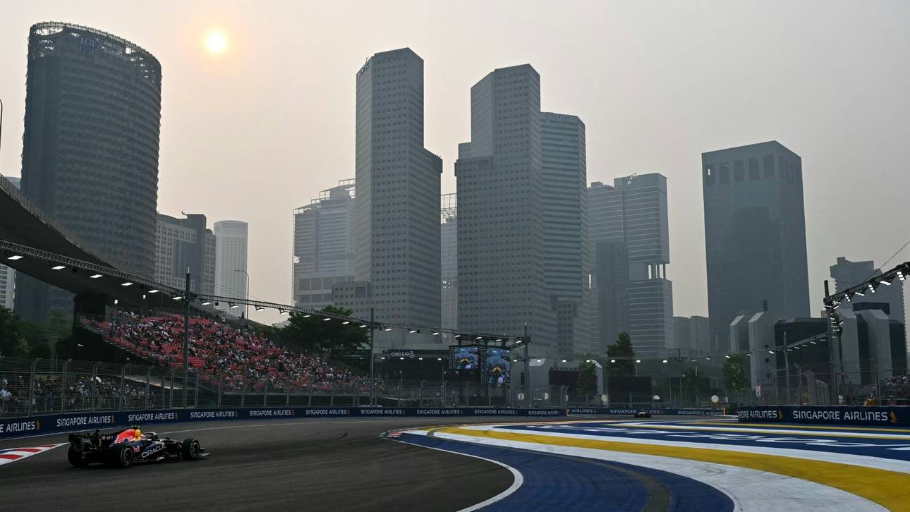 Formel 1: Dunst in Singapur keine „Gefahr“ für Rennbetrieb