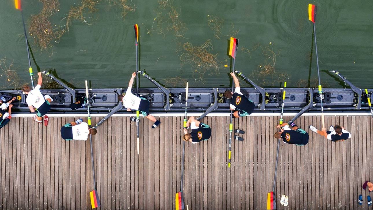 Gute Generalprobe für Olympia-Achter