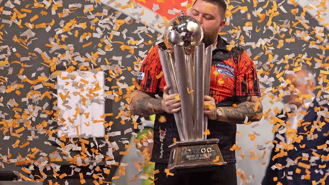 Passender Abschluss einer denkwürdigen Darts-WM: 2,36 Millionen Zuschauer in der Spitze sehen bei Rekord-Marktanteilen WM-Triumph von Michael Smith im Finale live auf SPORT1