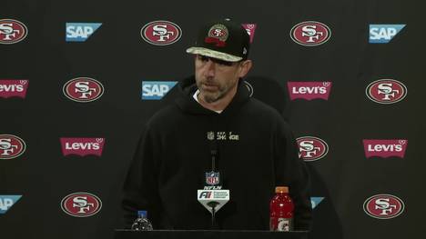 Die San Francsico 49ers ziehen nach dem deutlichen 41:23-Sieg gegen die Atlanta Seahawks in die Divisional Round ein. Trainer Kyle Shanahan lobte nach der Partie seinen Quarterback Brock Purdy.