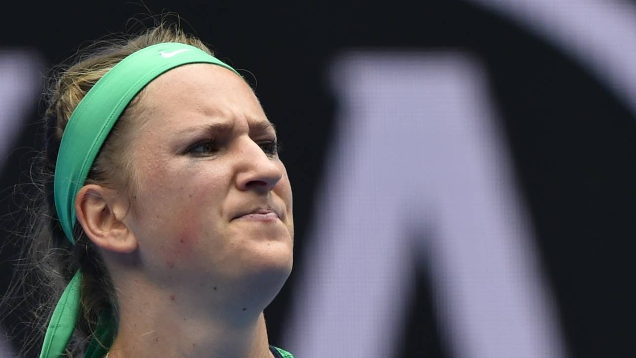 Asarenka von Verletzung gestoppt