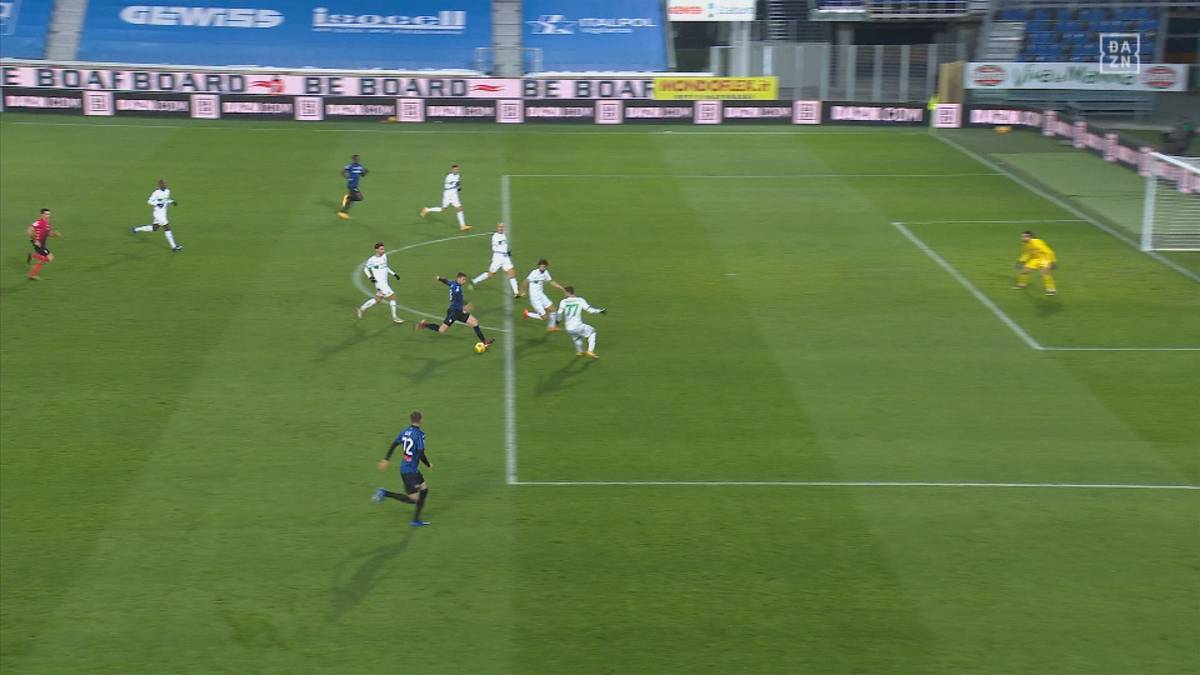Atalanta Bergamo - Sassuolo Calcio (5:1): Tore und Highlights | Serie A