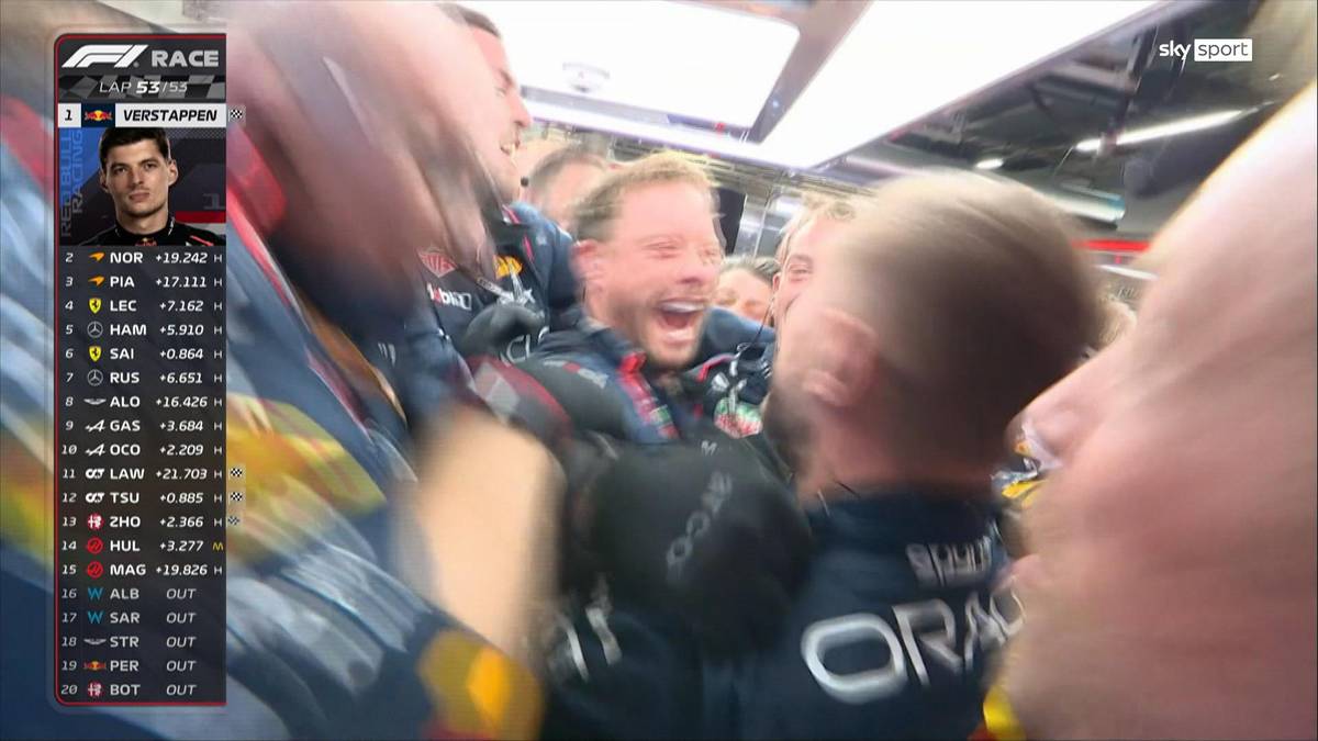 Nächste Verstappen-Gala! Red Bull ist jetzt schon Weltmeister